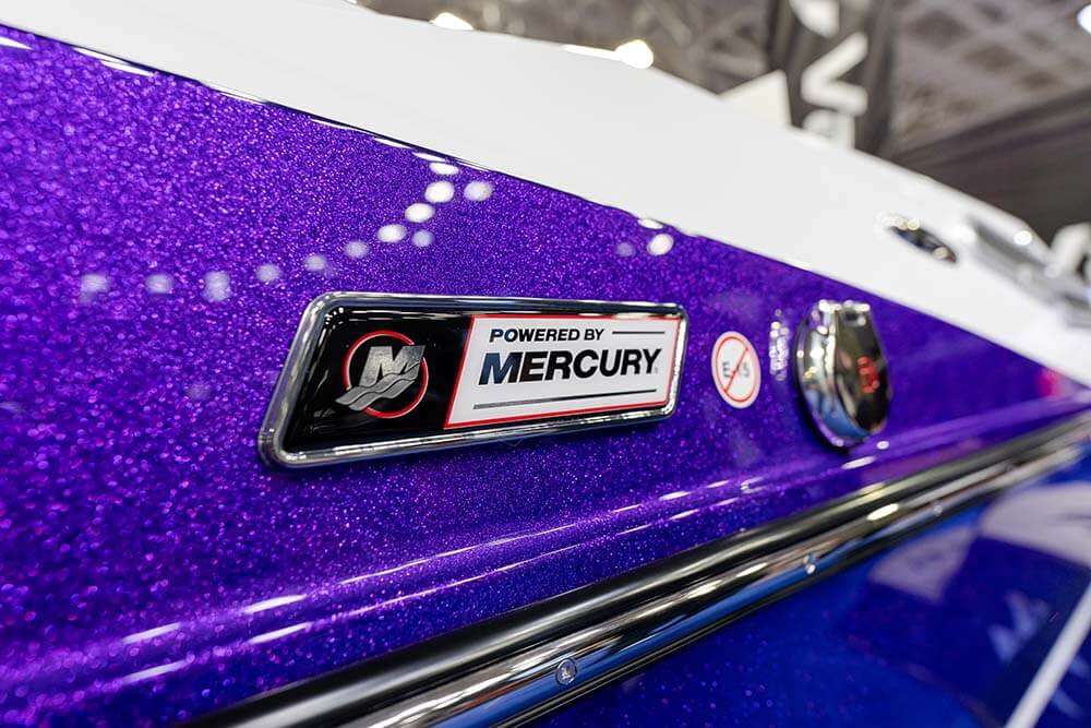 Varatti Boats are exclusively powered by Mercury Marine